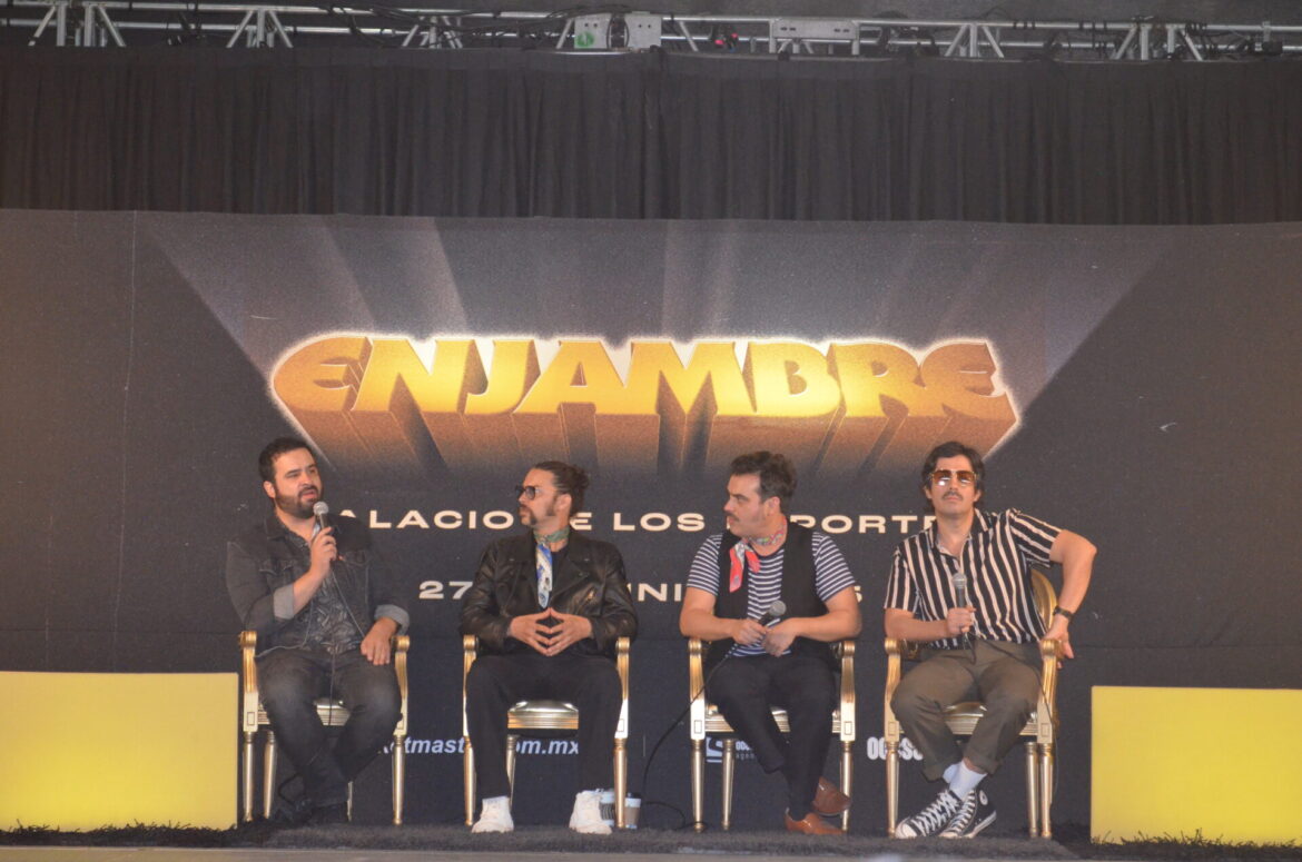 Enjambre rueda de prensa
